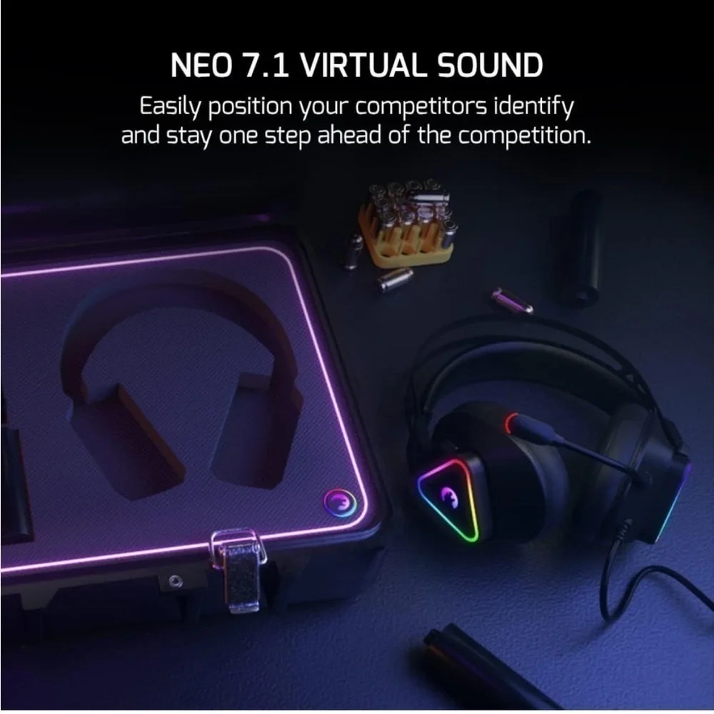 Brand New 7.1 Virtual Surround Sound Premium Gaming Headset Gamer Vibration
